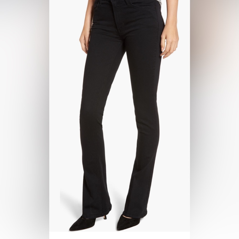 MOTHER Runway Black Denim high rise Jeans (Not Guilty) size 29